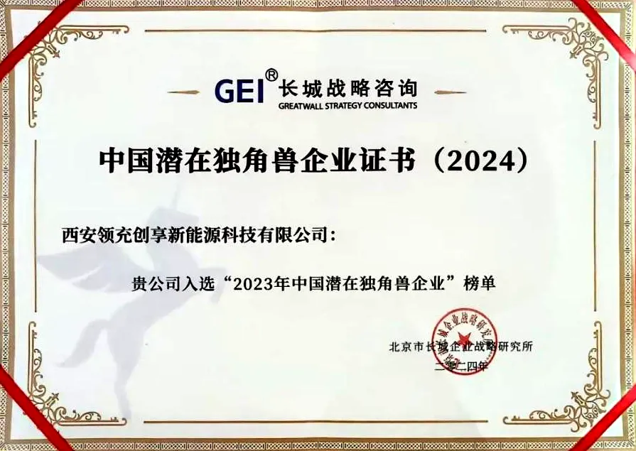 公司已投項(xiàng)目領(lǐng)充創(chuàng)享成功入選“2023年中國潛在獨(dú)角獸企業(yè)”榜單